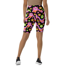 Load image into Gallery viewer, Flower Ghoul Biker Shorts