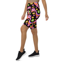 Load image into Gallery viewer, Flower Ghoul Biker Shorts