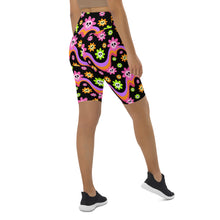 Load image into Gallery viewer, Flower Ghoul Biker Shorts