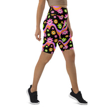 Load image into Gallery viewer, Flower Ghoul Biker Shorts