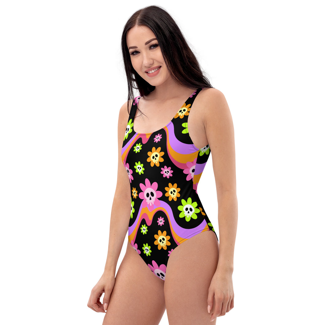 Flower Ghoul Swimsuit