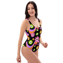 Load image into Gallery viewer, Flower Ghoul Swimsuit