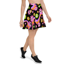 Load image into Gallery viewer, Flower Ghoul Skater Skirt