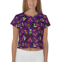 Load image into Gallery viewer, Electric Love Crop Tee