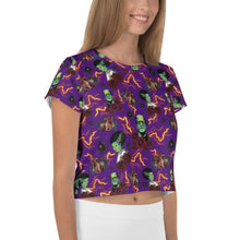 Load image into Gallery viewer, Electric Love Crop Tee