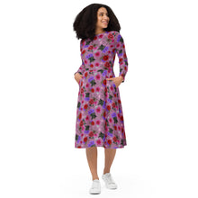 Load image into Gallery viewer, I&#39;m A Hugger long sleeve midi dress