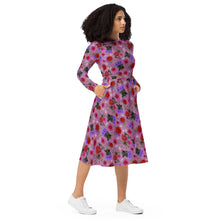 Load image into Gallery viewer, I&#39;m A Hugger long sleeve midi dress