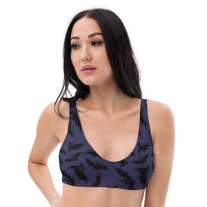 A Little Batty Recycled Swim Top