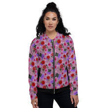 Load image into Gallery viewer, I&#39;m a Hugger Unisex Bomber Jacket