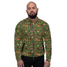 Load image into Gallery viewer, Krampusnacht Cookie Unisex Bomber Jacket