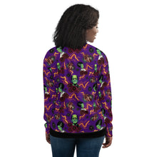 Load image into Gallery viewer, Electric Love Unisex Bomber Jacket