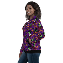 Load image into Gallery viewer, Electric Love Unisex Bomber Jacket