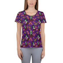 Load image into Gallery viewer, Electric Love Women&#39;s Athletic Tee