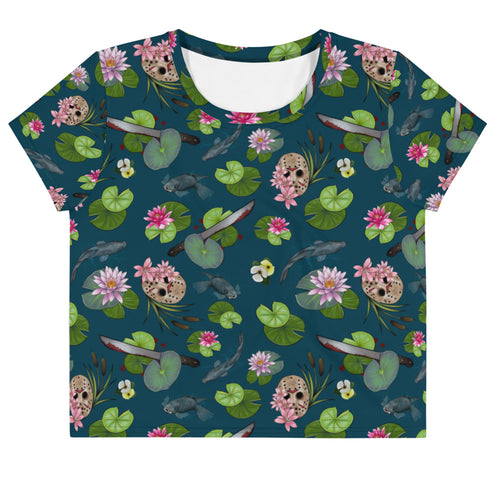 Marsh Massacre Crop Tee