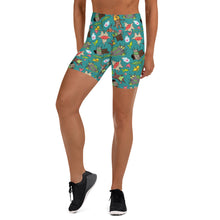 Load image into Gallery viewer, Children of the Forest Yoga Shorts