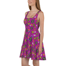 Load image into Gallery viewer, Feed Me Floral Skater Dress