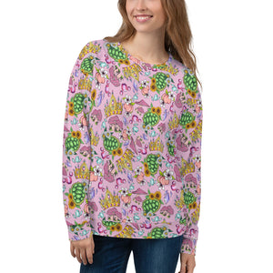 Pretty in Peach Unisex Sweatshirt