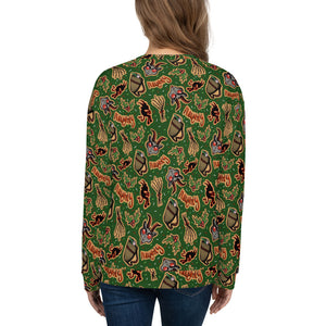 Krampusnacht Cookie Unisex Sweatshirt