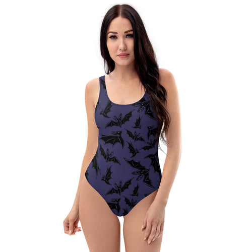 A Little Batty One-Piece Swimsuit