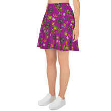 Load image into Gallery viewer, Feed Me Floral Skater Skirt