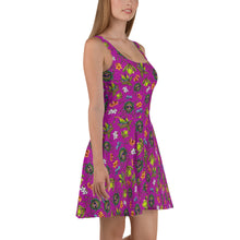 Load image into Gallery viewer, Feed Me Floral Skater Dress