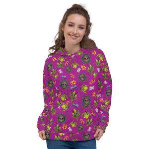 Feed Me Floral Unisex Hoodie