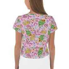 Load image into Gallery viewer, Pretty in Peach Crop Tee