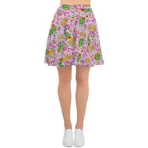 Pretty in Peach Skater Skirt