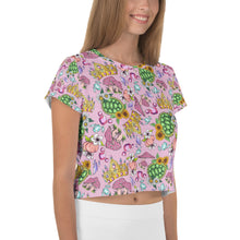 Load image into Gallery viewer, Pretty in Peach Crop Tee